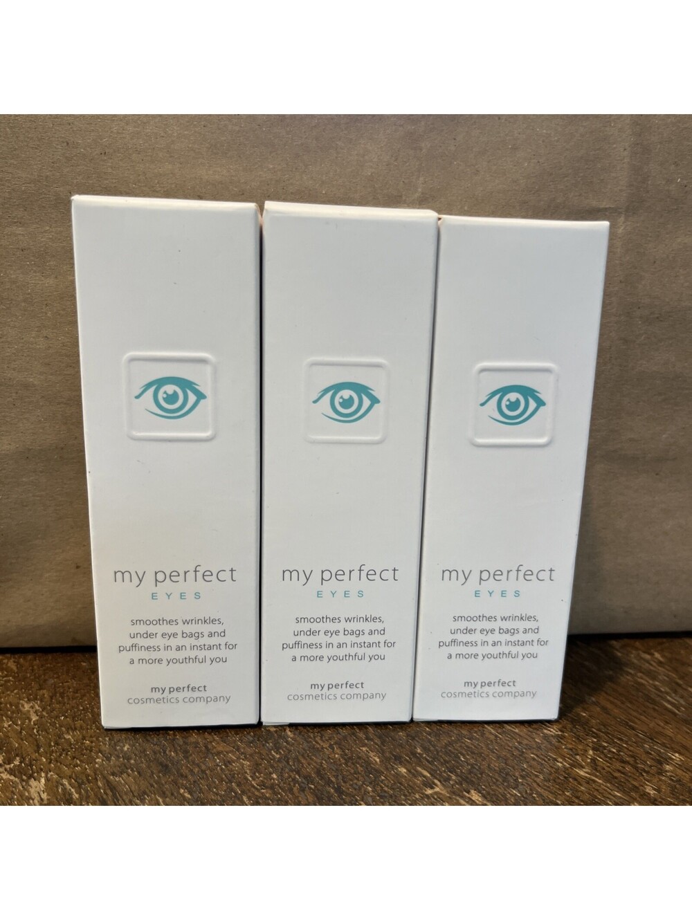 My Perfect Eyes .33 fl. oz. Smooth Wrinkles, Under Eye Bags, Puffiness (3 Pack)